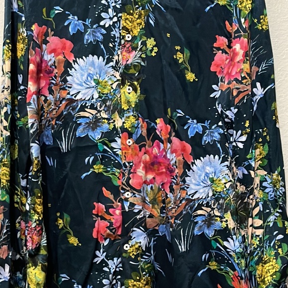 ZARA LONG SLEEVE FLORAL BLOUSE - Picture 2 of 8